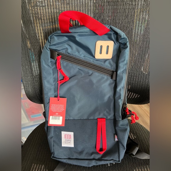 Topo Designs | Bags | Trip Pack Backpack By Topo Designs Navy Blue Pack ...